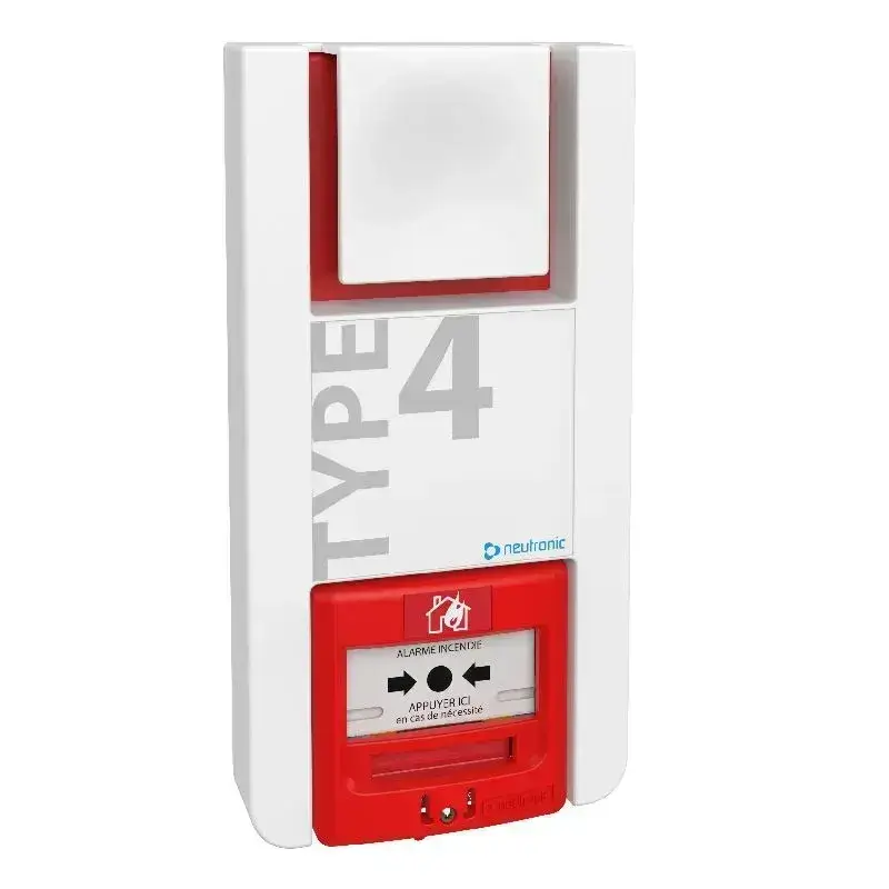 Alarme incendie radio avec flash